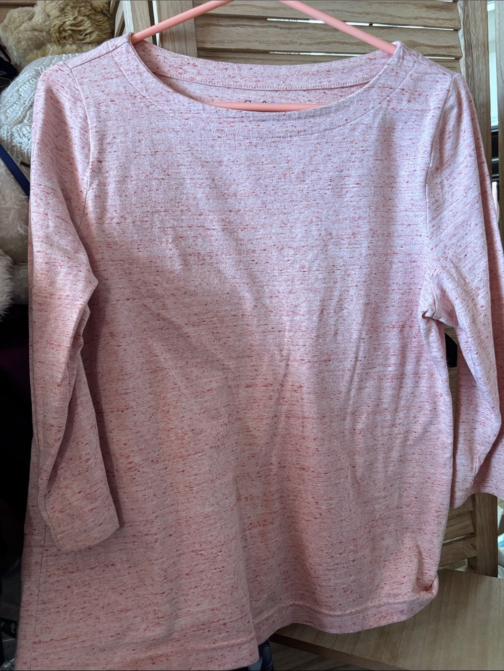 Croft and Barrow Heathered Tee Medium Petite